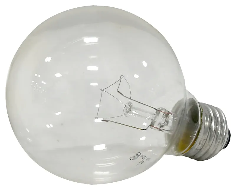 Sylvania 15871 Incandescent Lamp, 40 W, G25 Lamp, Medium Lamp Base, 300 Lumens, 2850 K Color Temp, 1500 hr Average Life :BX  3: QUANTITY: 1