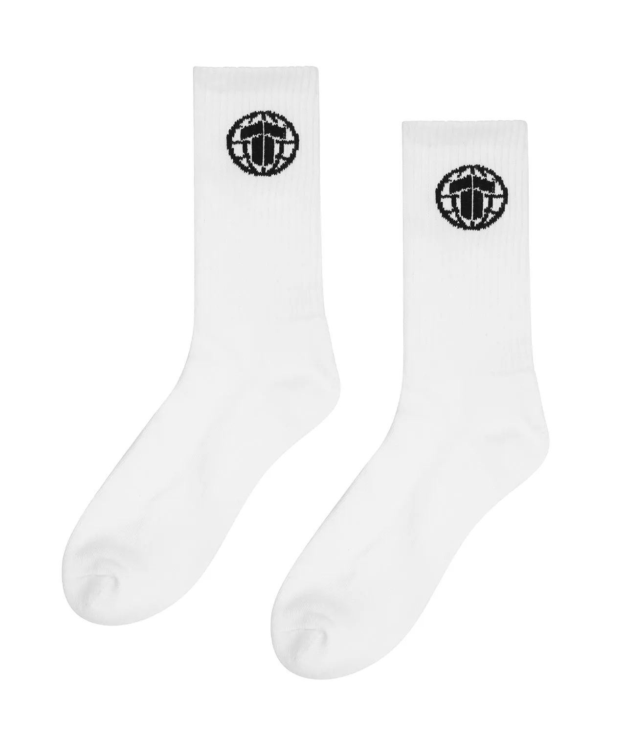 Tatami Crew Socks - White