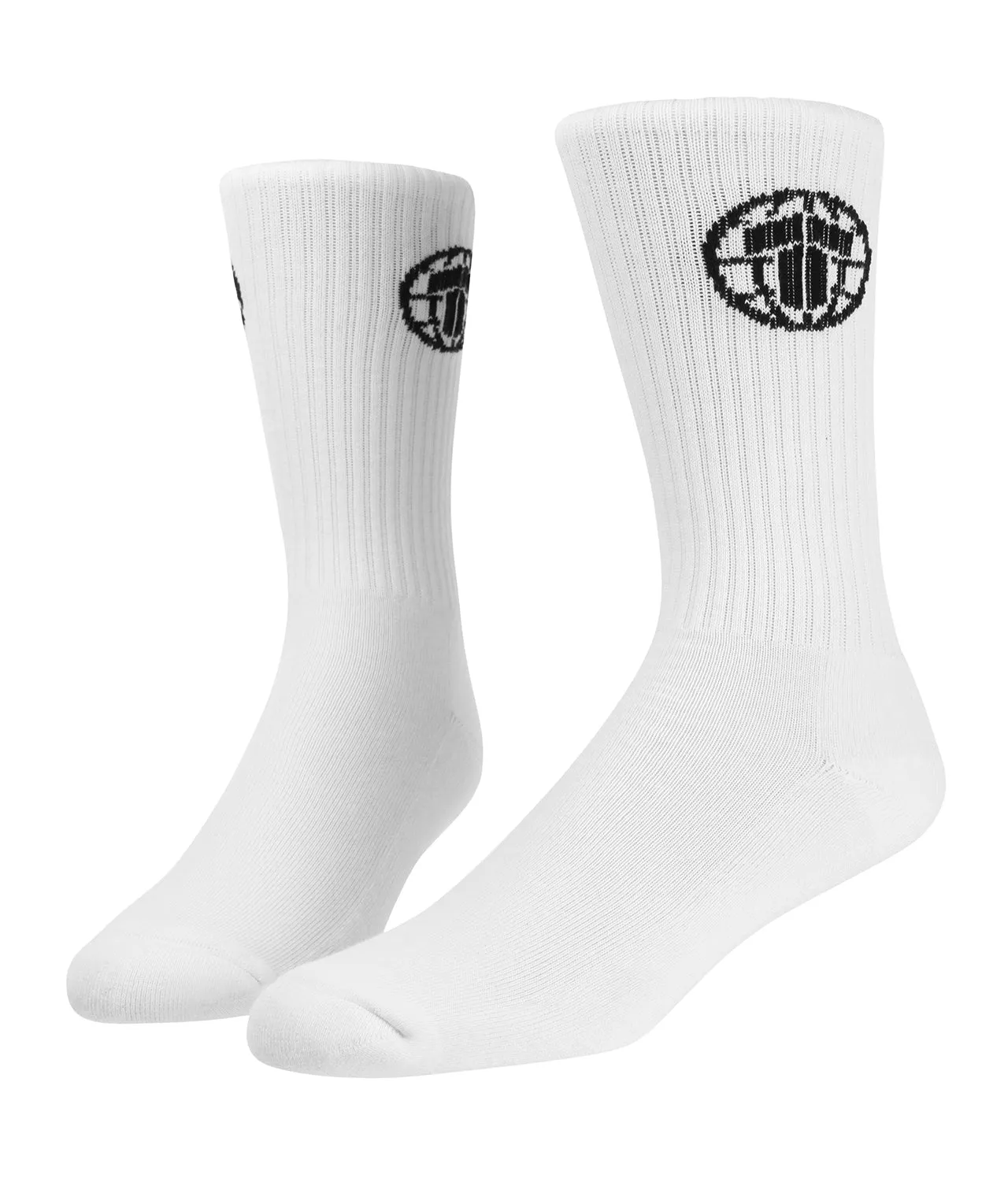 Tatami Crew Socks - White