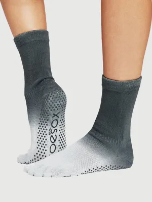 ToeSox Crew Full Toe Women's Yoga Grip Socks