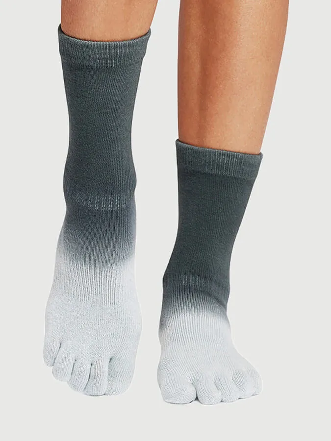 ToeSox Crew Full Toe Women's Yoga Grip Socks