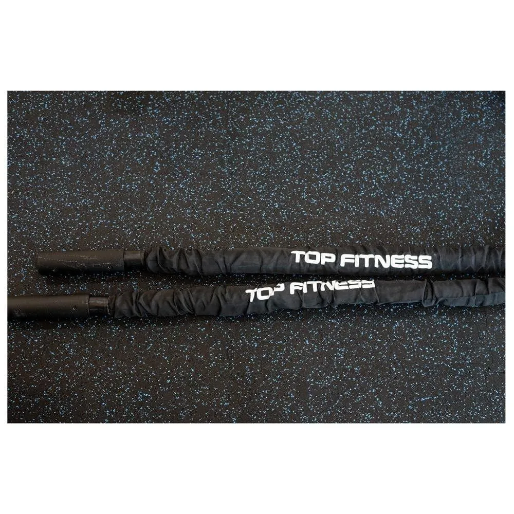 Top Fitness Covered Battling Rope  - 30 ft