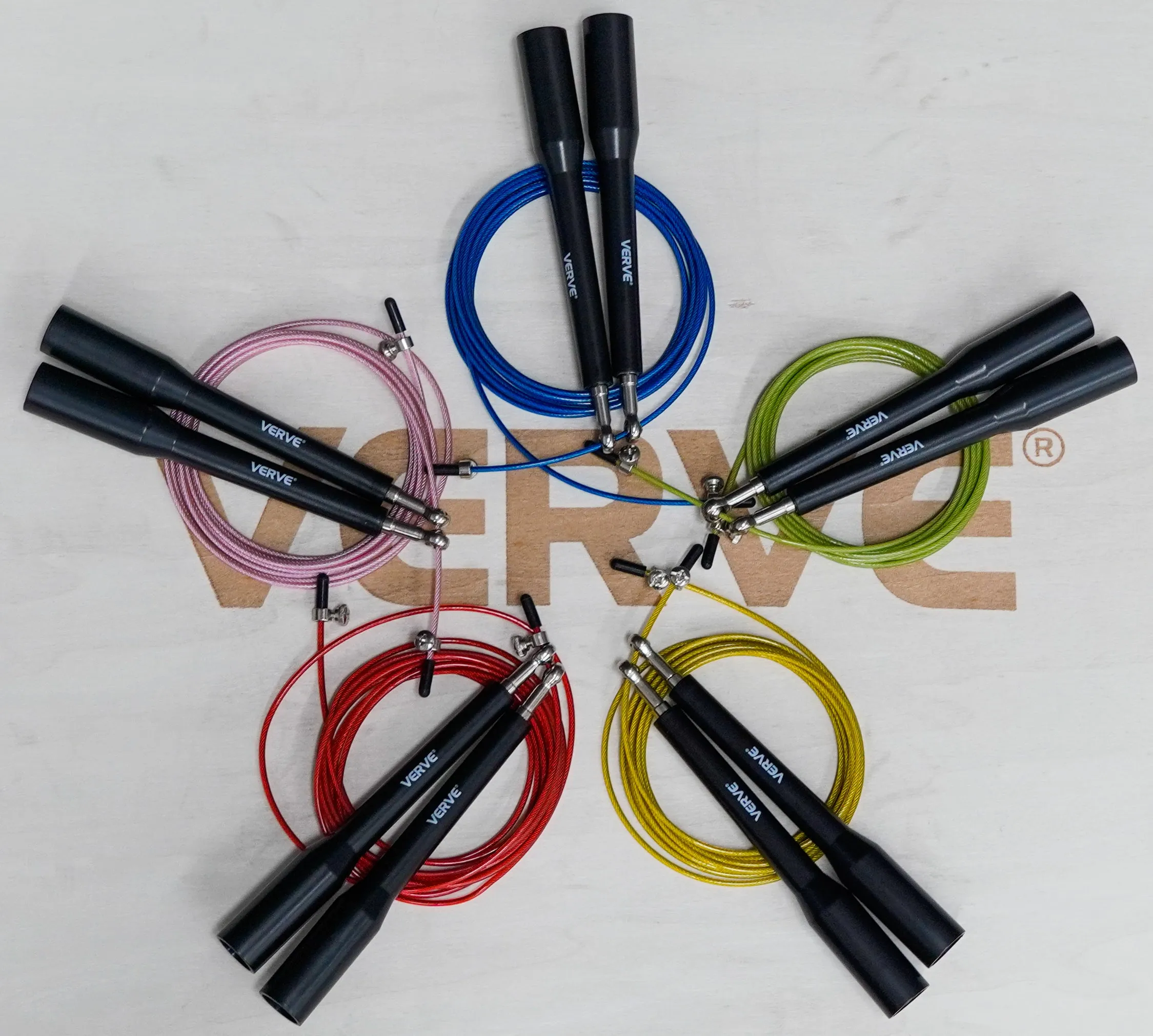 VERVE Jump Rope - Yellow Cable