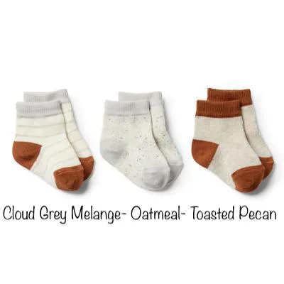 Wilson & Frenchy 3 Pack Baby Socks