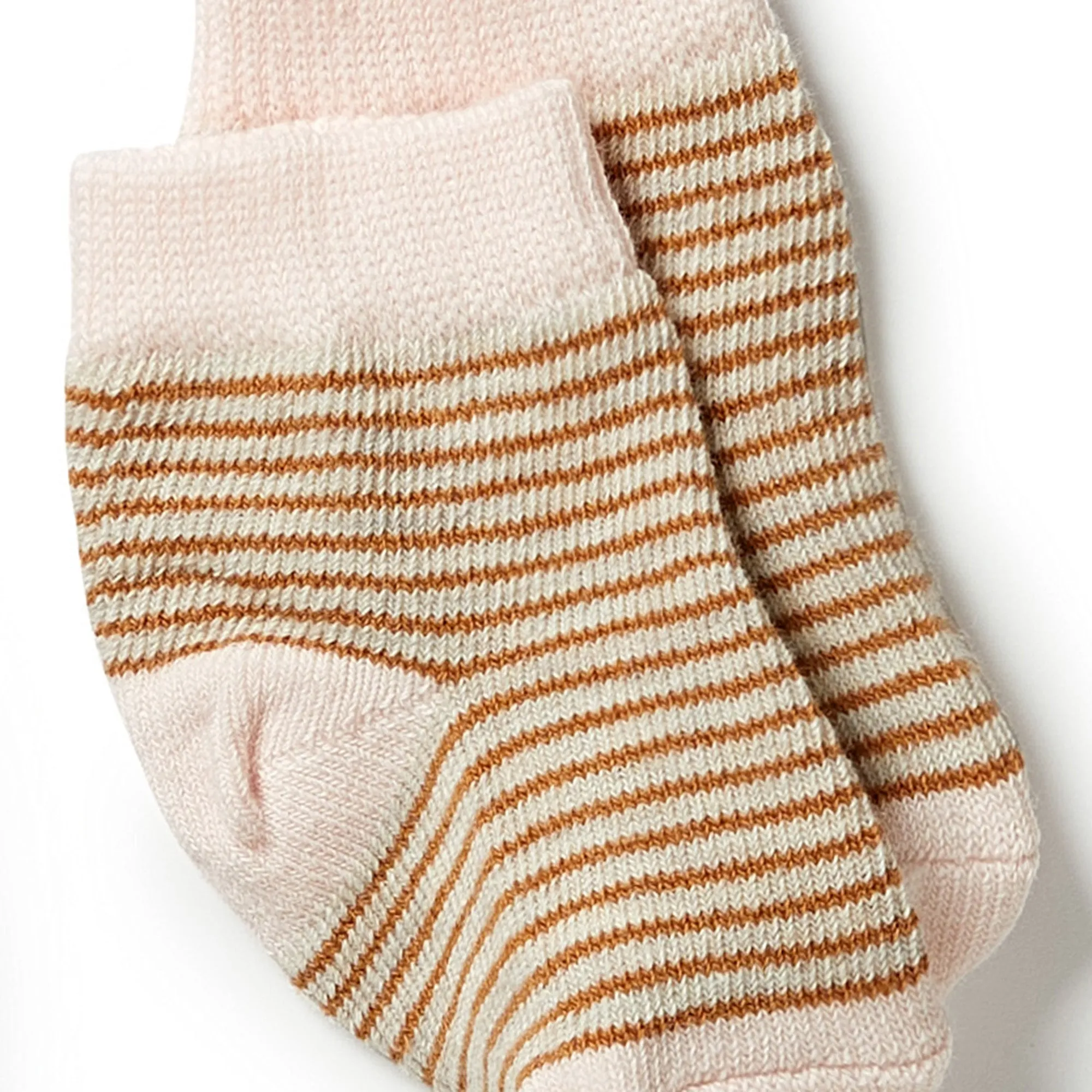 WILSON & FRENCHY 3 PACK SOCK SPICE/BLUSH/OATMEAL