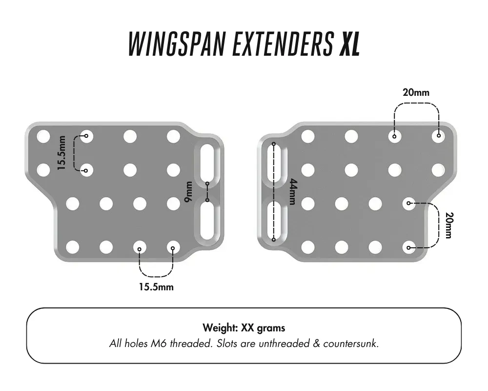 Wingspan Extenders XL