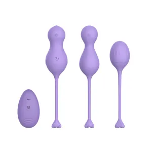 Winyi Heidi Vibrating Kegel Balls - Purple