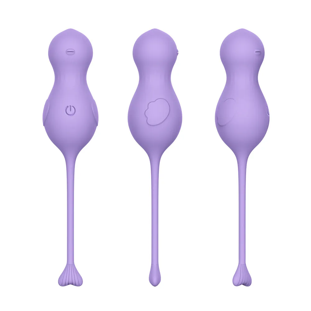 Winyi Heidi Vibrating Kegel Balls - Purple