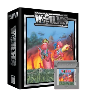 WORMS COLLECTOR'S EDITION (Gray or Peach)  - Gameboy