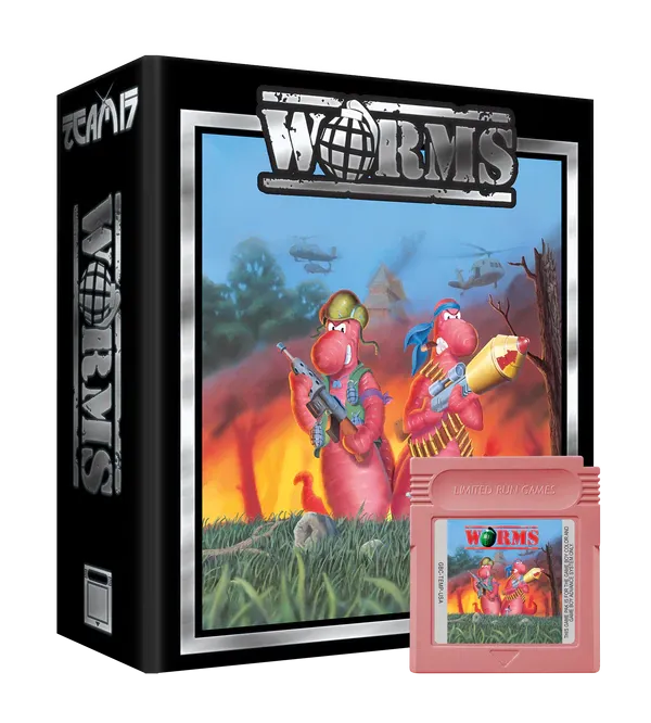 WORMS COLLECTOR'S EDITION (Gray or Peach)  - Gameboy