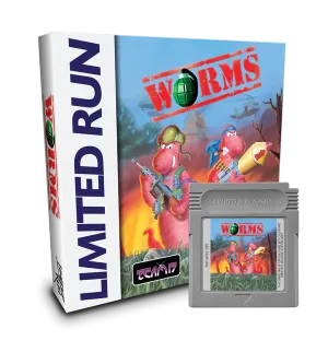 WORMS (Gray or Peach)  - Gameboy