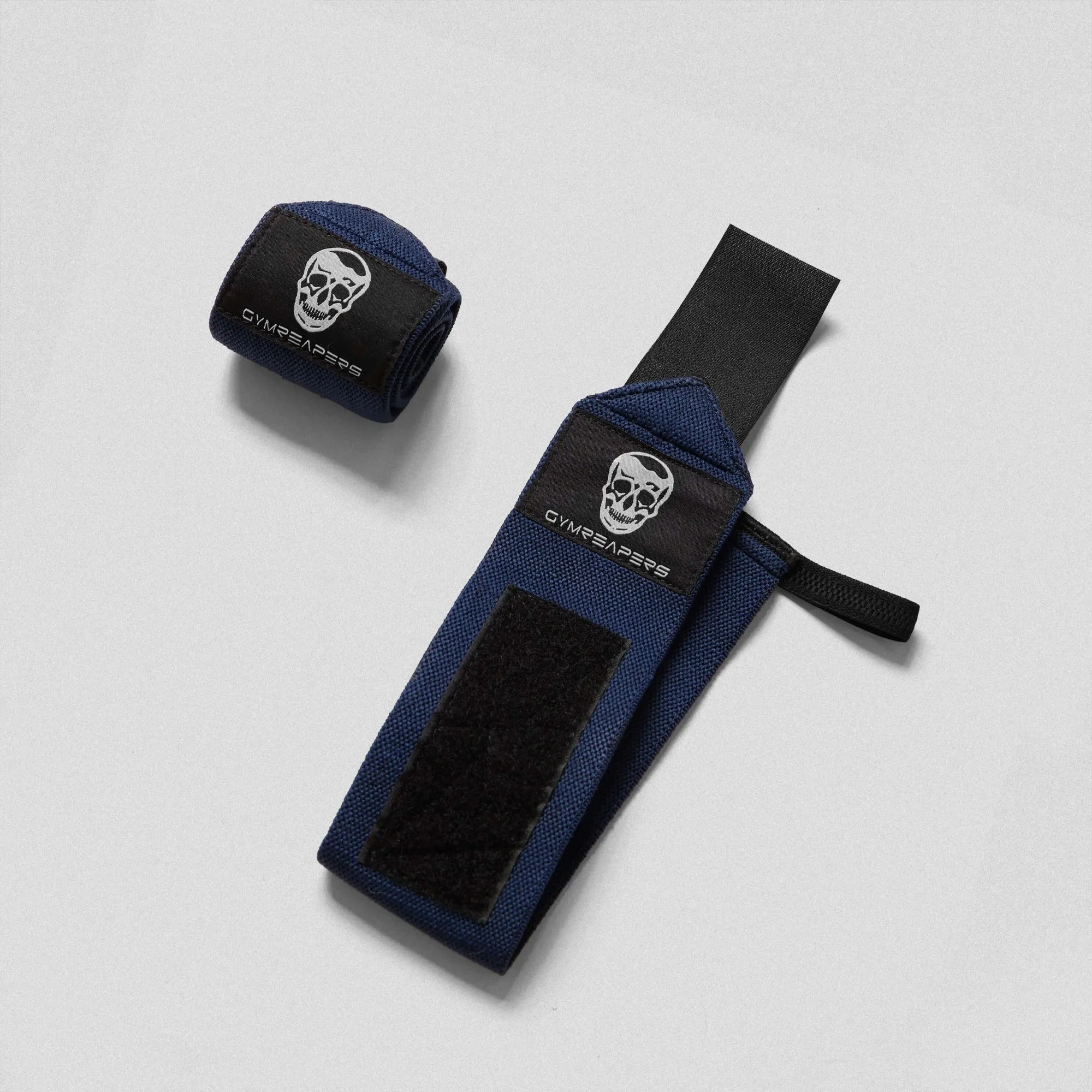 Wrist Wraps - 18" Weightlifting Wrist Support - Navy